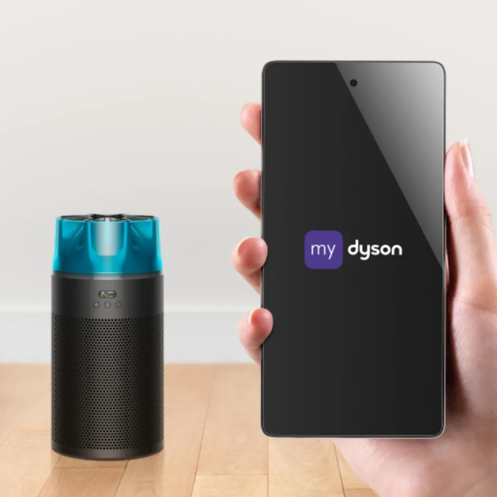 HushJet™ Purifier Compact HJ10 (Black/Teal) | Dyson Uzbekistan